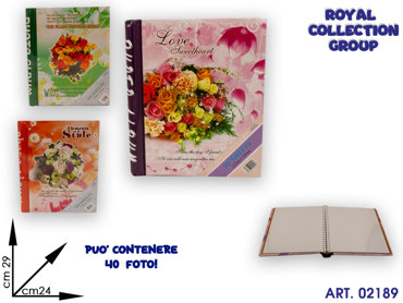 8190 ALBUM 40 PORTAFOTO COL ASS cm29x24