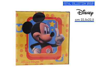 23 71800 ALBUM 200 FOTO MICKEY MOUSE cm22,5x22,5