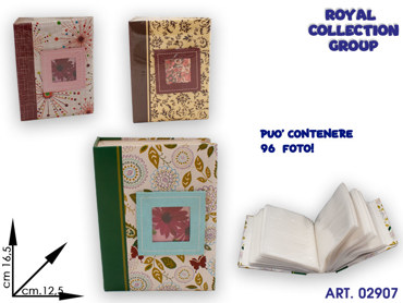 8292 ALBUM 96 FOTO COL ASS cm16,5x12,5