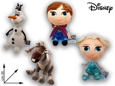 PELUCHE FROZEN 4 ASS  MIS 7   ASS cm50