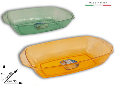 00127 VASCHETTA PS COL ASS cm35x22x7