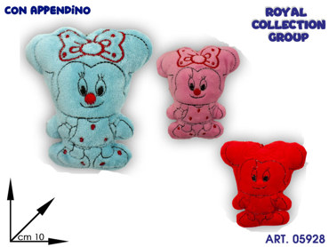 K260 TOPO PELUCHE PCHIAVE COL ASS cm10 95030041