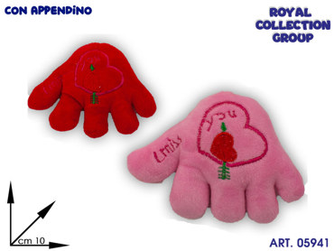 K257 MANO PELUCHE cm10 95030041