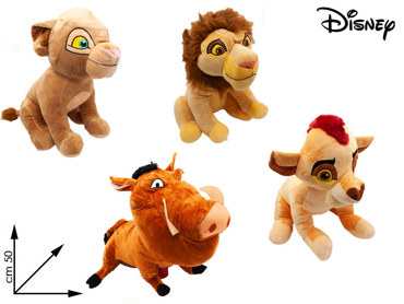 PELUCHE RE LEONE 5 ASS MIS 7  CM 50