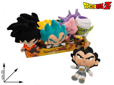 PELUCHE DRAGON BALL TG 2  ASS DISPLAY 12 PZ CM 25