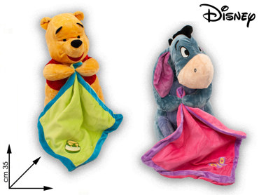 PELUCHE WINNIE THE POOH ASS  COPERTINA TG 5 CM 35