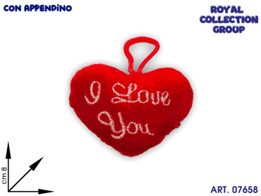 8057 K4501539 CUORE I LOVE YOU cm 8x6 95030041