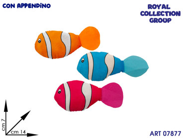 PL2824 JM8603 PESCE TROPICALE 3 ASS CM 14