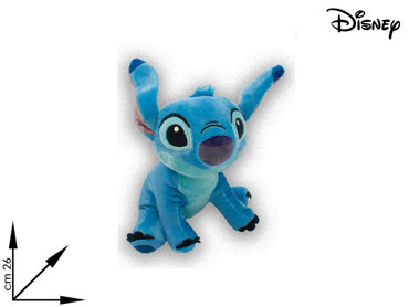 PELUCHE STITCH BLU TG 3 CM 26