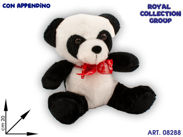 A1 16063 PANDA PELUCHE LOVE  CM 20