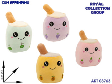 88990 BUBBLE TEA PELUCHE ASS  CM 20