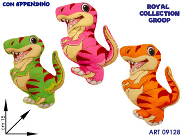 PL2949 DINOSAURO PELUCHE 3 COL CM15
