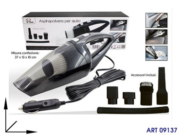 ASPIRAPOLVERE AUTO   CM 37X12.5