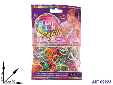 00418 PDT KELEMATA BUSTINA 300 ELASTICI CREATIVE  CM 15X10