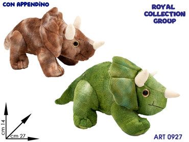 58416 TRICERATOPO PELUCHE 2 COL27