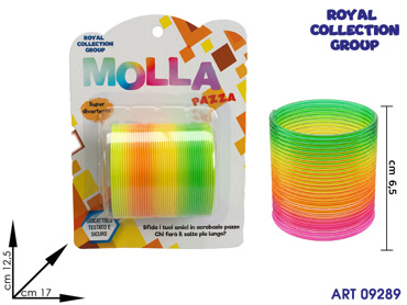 WJ-2908 - K3400045 BLISTER MOLLA PAZZA CM 17X12.5