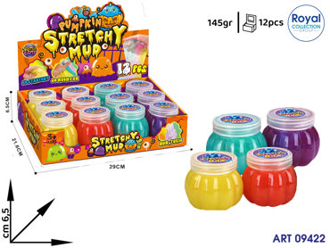 K0101439   846B  SLIME COL ASS 145 GR DISPLAY 12 PZ