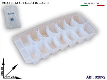 FORMETTA GHIACCIO 14 CUBETTI cm21,5x10 39241000