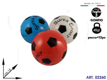 MINI PALLONE (FCO MONSELICE/NS MEZZO) 12PZ cm15