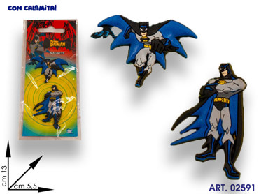 NT 098058 MAGNETI PVC BATMAN cm13x5,5 min pz6