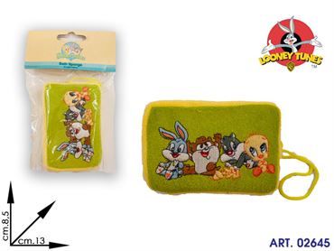 SP000451 SPUGNA BABY LOONEY TONES cm13x8,5