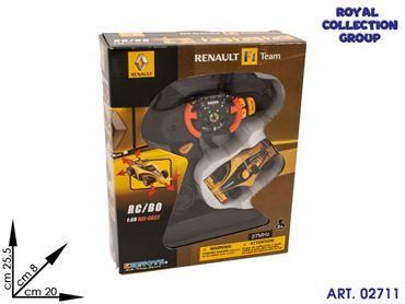 RENAULT FORMULA 1 TEAM RADIOCOMANDO ORIGINALE cm25,5x20