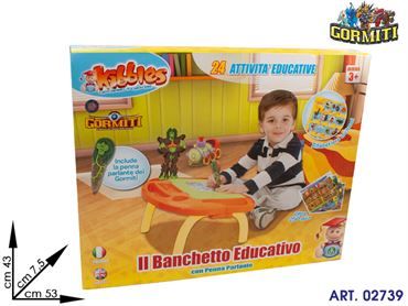 KIBBLES BANCHETTO C/PENNA GORMITI GIOCHI PREZIOSI cm53x43