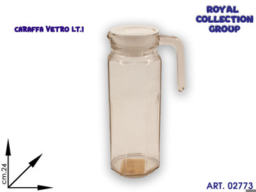 RO 77 J-25 CARAFFA VETRO LT 1