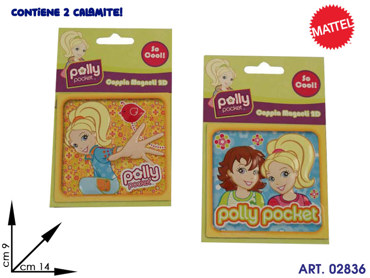 BUSTA 2 CALAMITE POLLY POCKET cm14x9