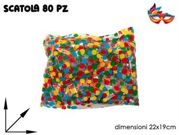 3002 BUSTA CORIANDOLI LUSSO cod.100 G 100pz
