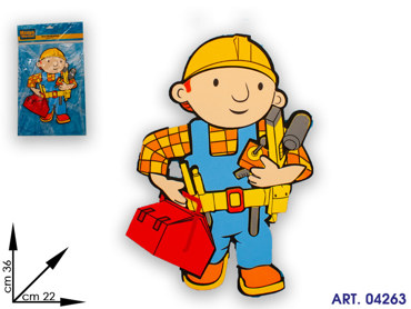 DECORAZIONE BOB THE BUILDER cm36x22