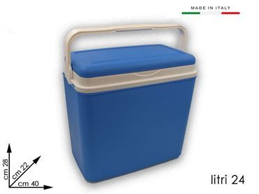 8468 FRIGO PASSIVO BLU lt24 cm38x36