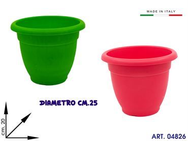 00220 VASO D.25 h20 COL ASS