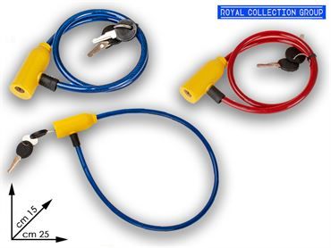 K101 LUCCHETTO BICI COL ASS (min 12pz)