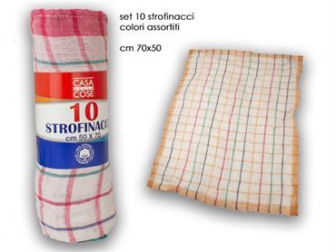 STROFINACCI STEVE SET 10 PEZZI  CM 70X50