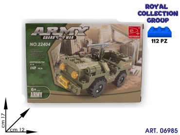 K129834 BUILDING COSTRUZIONI ARMY  PZ 108 CM 22X15