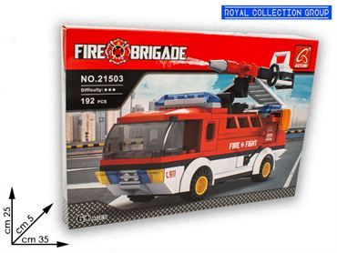 K490525  BUILD COSTRUZIONI FIRE BRIG PZ 192 21503 CM 35X25