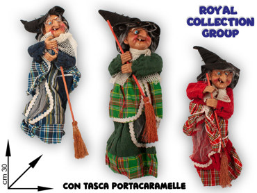 KT190731 BEFANA COL ASS DECO  CM  30