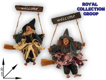 KT190732 BEFANA COL ASS WELCOME DECO  CM  20