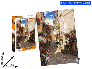 K0011223  PUZZLE 500 PZ STREET SCENERY   CM 33.5X23