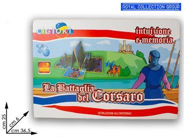 009 LA BATTAGLIA DEL CORSARO  CM 36.5X25
