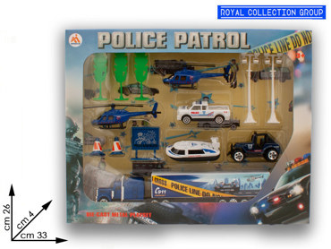 K6200701 POLICE DIE CAST CM 33X26