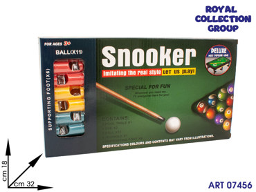 K111713 K111715 BILIARDO SNOOKER  CM 32 X 18