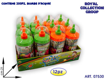 2010V008 BD06 SET 200PZ BOMBE ACQUA DISPLAY 12 PZ CM21