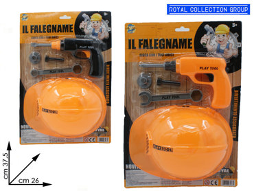 K1300185 K1410 BLISTER IL FALEGNAME 2 ASS CM 37.5X26