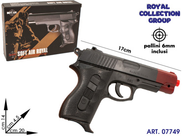 031A PISTOLA SOFT AIR ROYAL CM 20X14