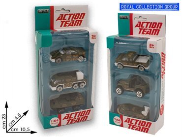 K6200692 ACTION TEAM MILITARE DIE CAST  CM 23X10.5