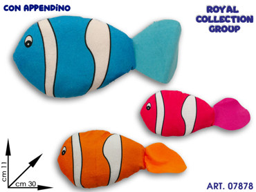 PL2823 30 PESCE TROPICALE 3 ASS CM 30