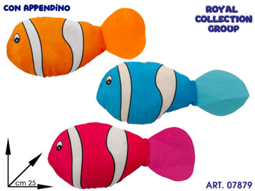 PL2823 25 PESCE TROPICALE 3 ASS CM 25