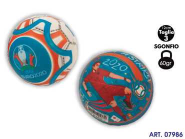 PALLONE EURO 2020 SGONFIO DIAM 14